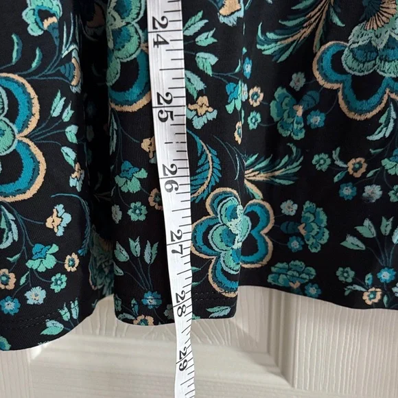 🌿 J.Jill Floral Knit Top – XL | NWT | Wearever Collection - Picture 3 of 8